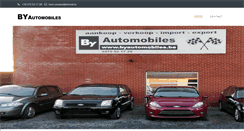 Desktop Screenshot of byautomobiles.be
